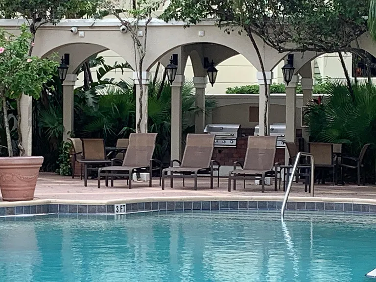 Grilling area at Swimmimg pool