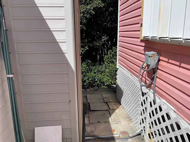 Side/Rear View of Property