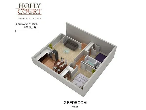 Floor plan 2WR