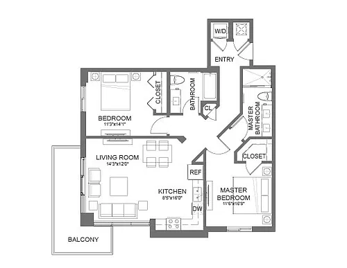 Floor plan B7