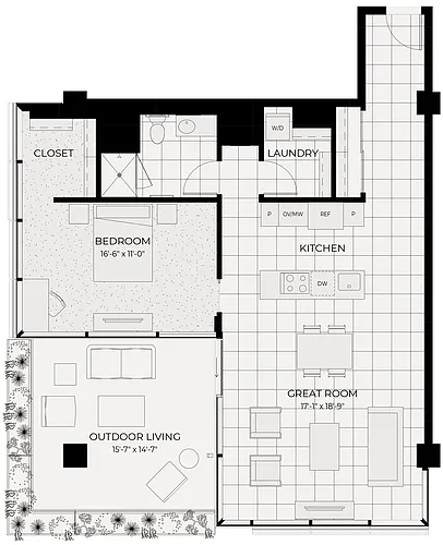 Floor plan Chaparrel