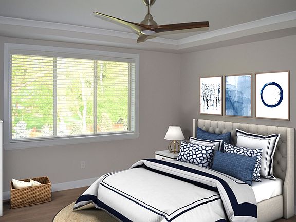 Spacious first floor primary suite