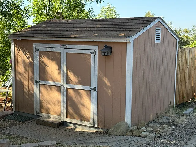 Huge shed behind house is available for renter at no extra cost