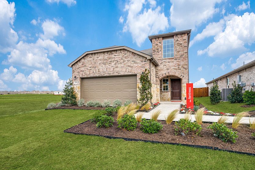 The Fentress, a 2-story new construction home showing Home Exterior LS202