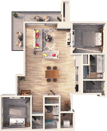 Floor plan Mahogany