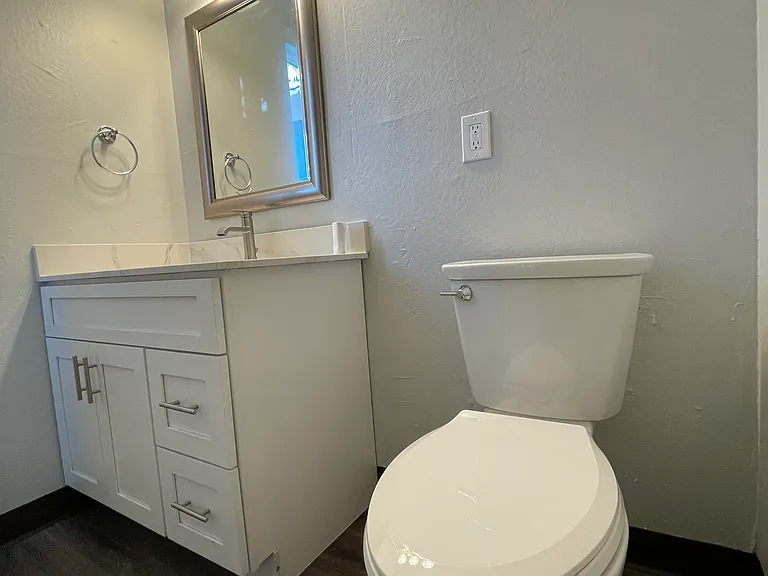 Downstairs half bathroom