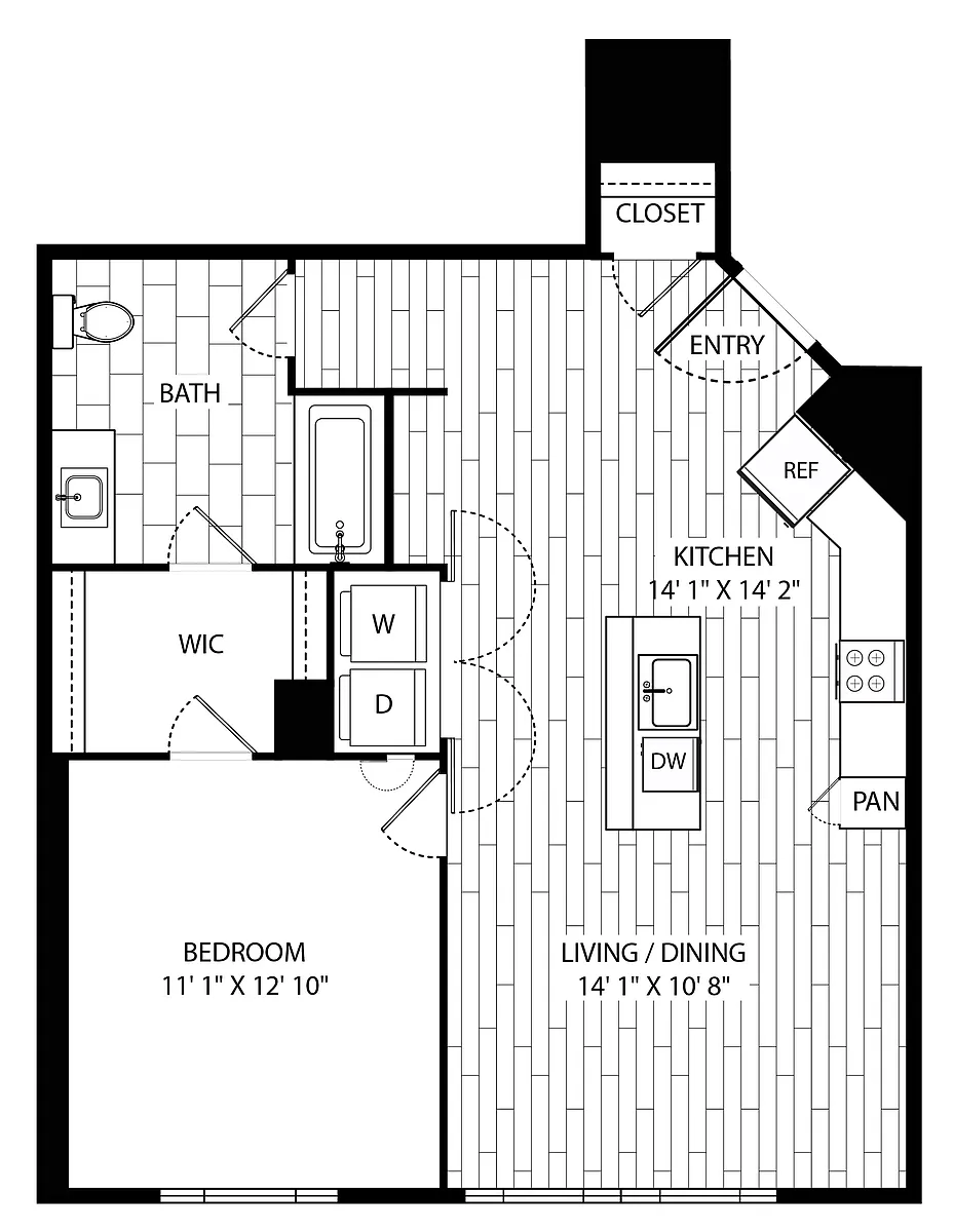 Floor plan Sargent