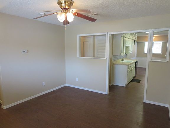 Living rm open to kitchen.