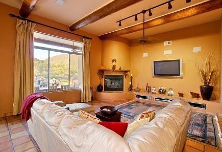 Living Room w/ Mountain Views