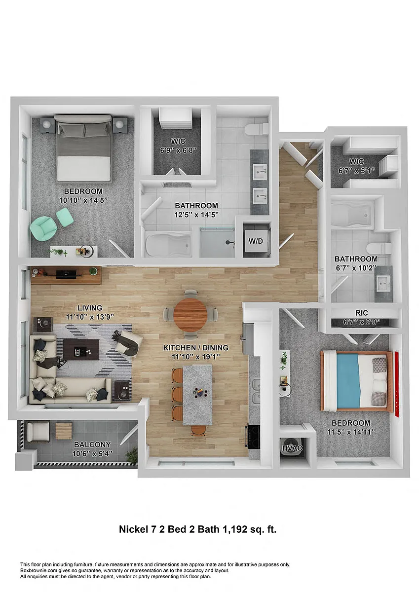 Floor plan Nickel 7
