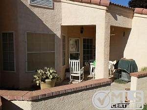 rear patio