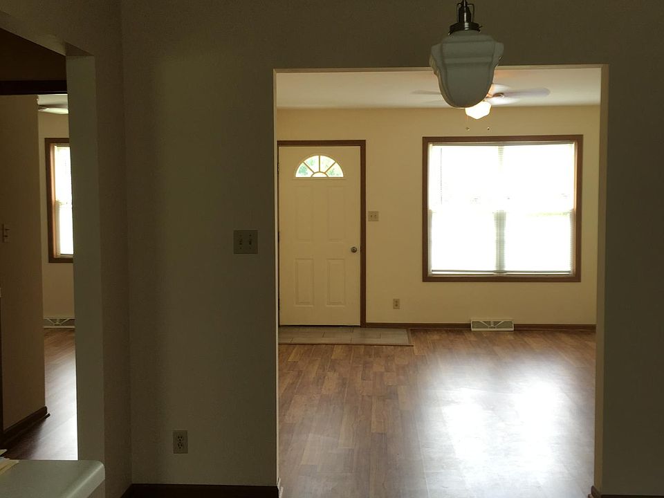 Living Room and Kitchen Dining Area