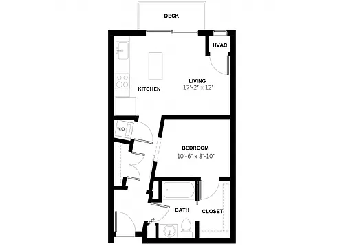 Floor plan Studio 2