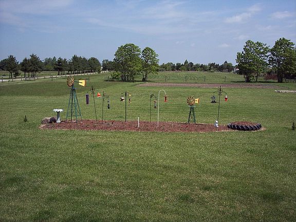 Looking from the deck