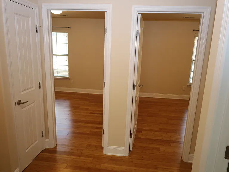 Doors to secondary bedrooms