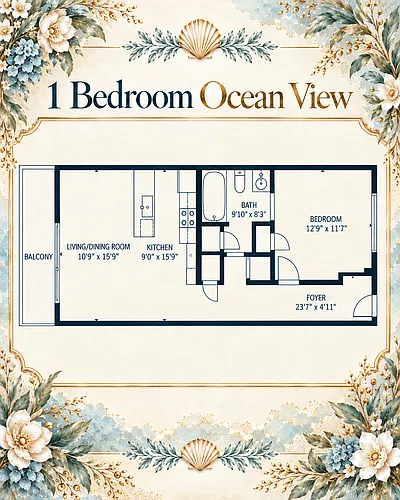 Floor plan Sand Dune