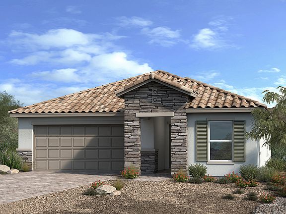 Exterior B with Optional Stone