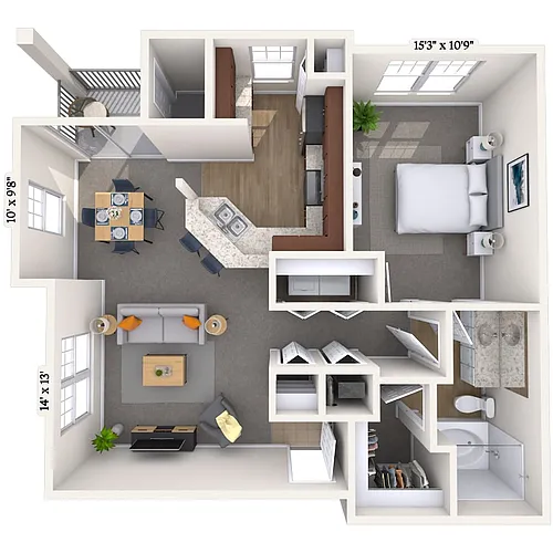 Floor plan 11D-E