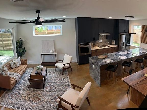 Living room & kitchen
