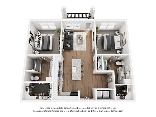 Floor plan B2
