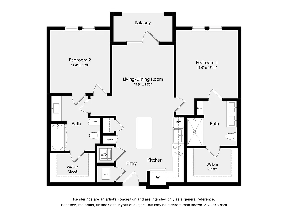 Floor plan B2