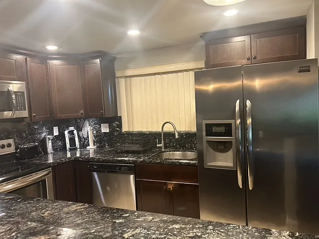 view of kitchen from dining room