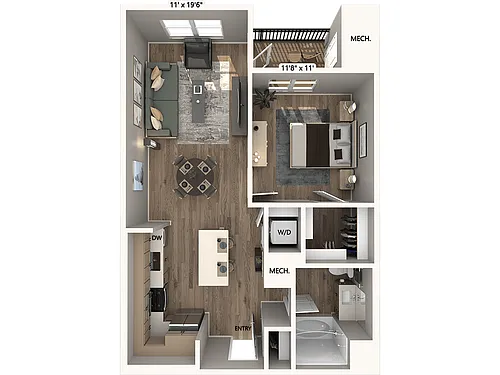 Floor plan AM14b