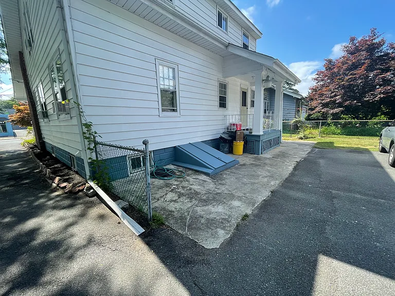 Back side of the house