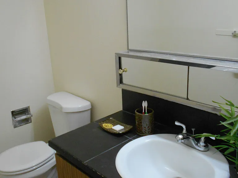 Inside the laundry / half bath.