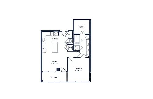 Floor plan A21T