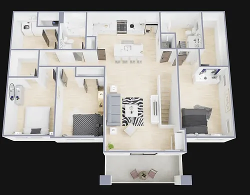 Floor plan St. Andrews