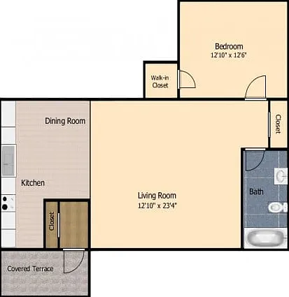Private Entry One Bedroom Private Entry One Bedroom