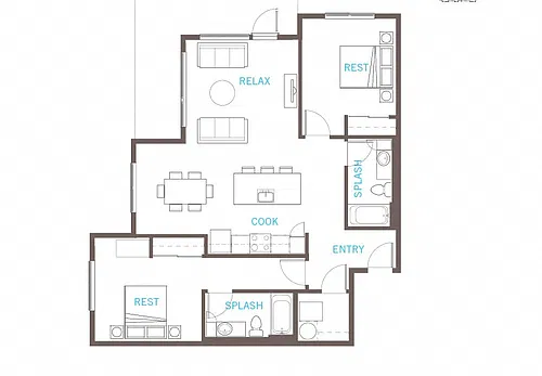 Floor plan B15