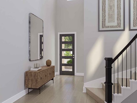 Representative Only Hawk Plan Foyer