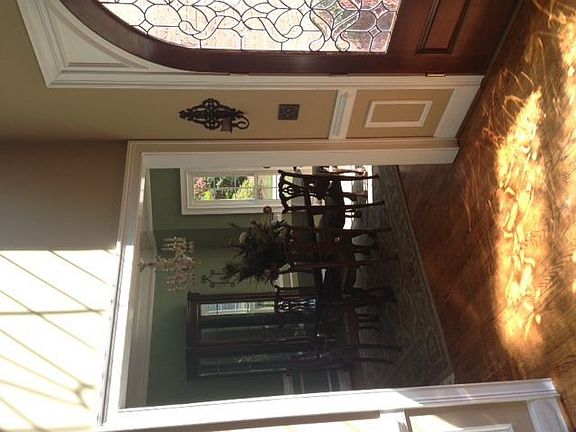 Foyer into dining room