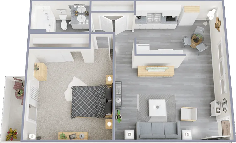 Cordova A Floorplan Diagram