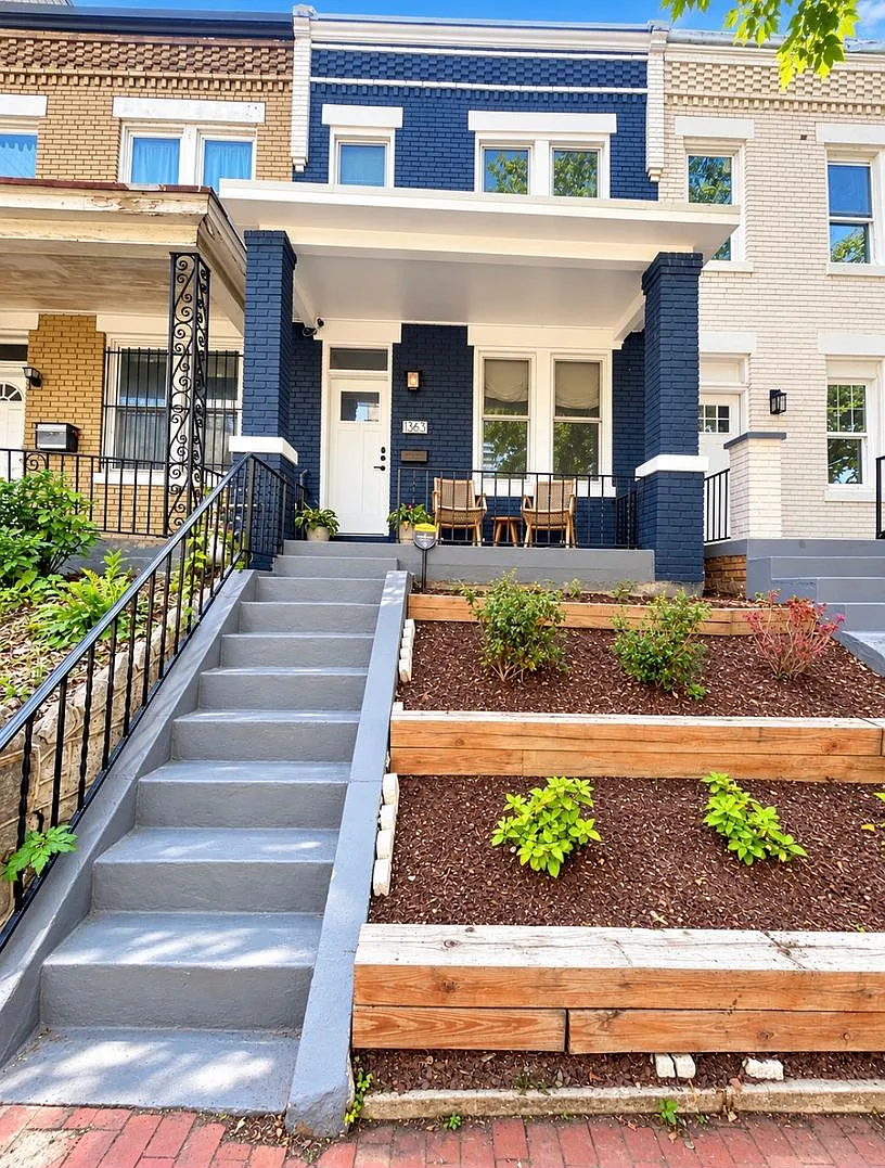Historic DC Charm Meets Modern Living 3 Beds/2 Baths, Private Parking, Fenced Yard & Beautifully ... — Photo 1