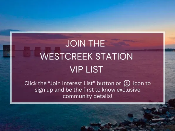 Homes Available Soon, Westcreek Station