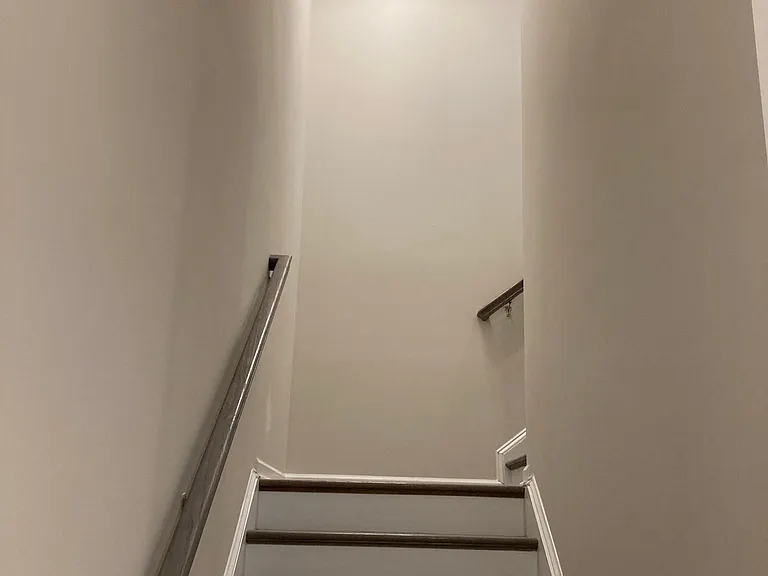 Stairway leading to second floor