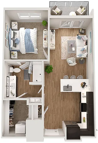 Floor plan A1