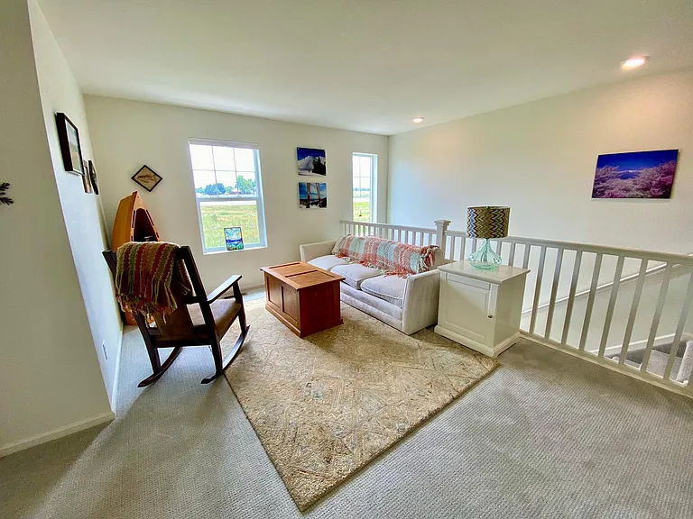 Upstairs family room