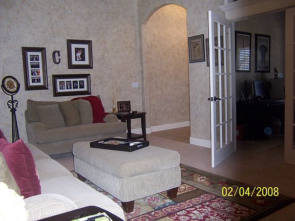 Living Room & View of Office