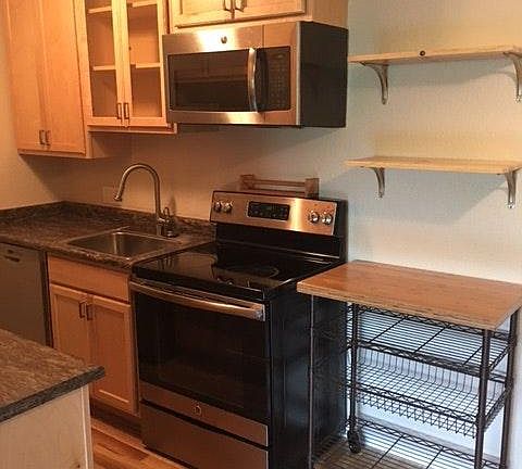 Recently remodeled kitchen, with appliances that are one yea