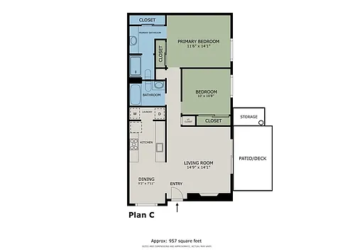 Floor plan Plan C