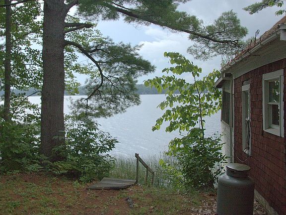 Pond view from outside camp