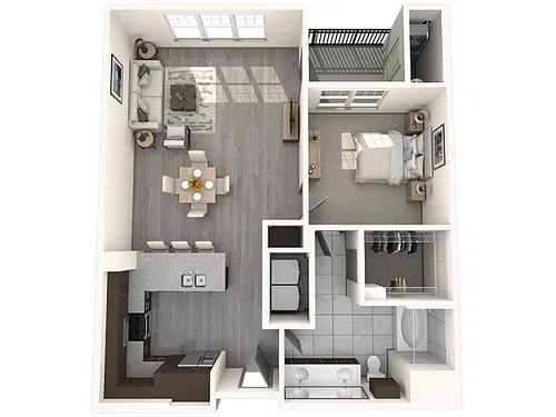 Floor plan Benner