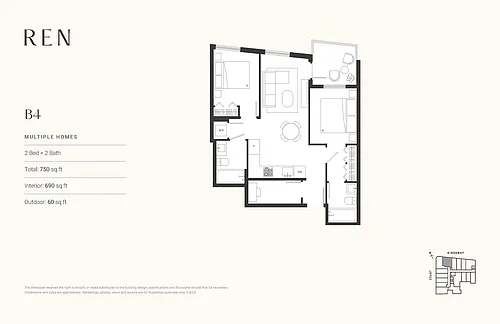 Floor plan 308