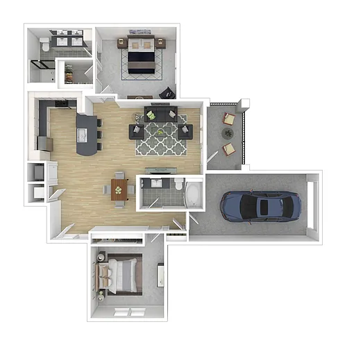 Floor plan The Blackbird