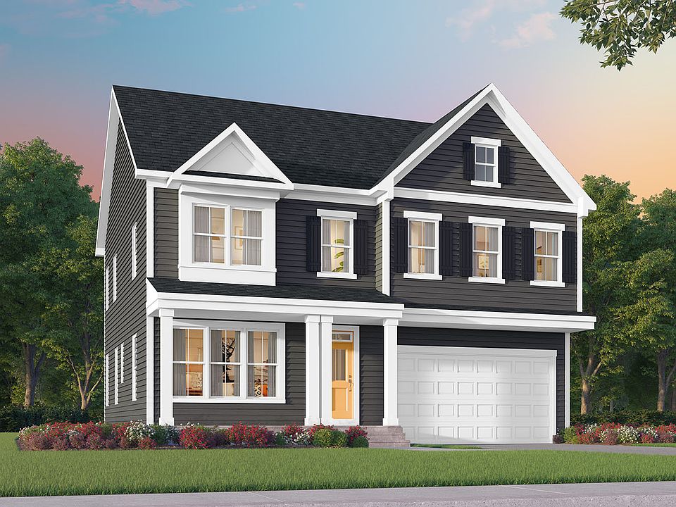 A rendering of elevation 4 of the Manchester III by Brookfield Residential