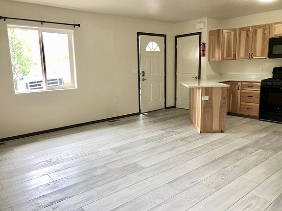 Open living room-kitchen area